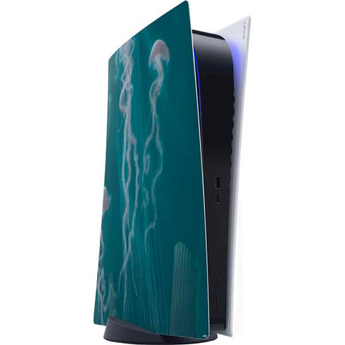 Blue Jellyfish by Vincent Hie PlayStation PS5 Skins